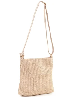Rieker , Tasche, Damen, mit verstellbarem Umhängeriemen BEIGE-LEO