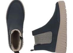Sale Rieker , trendige Damen-Boots, Winterschuhe, mit herausnehmbarem Fußbett DUNKELBLAU