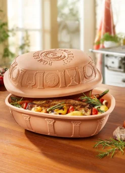 Online BADER Römertopf für die gesundheitsbewusste Küche TERRACOTTA