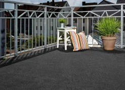 New BADER Robuster Kunstrasenteppich ANTHRAZIT