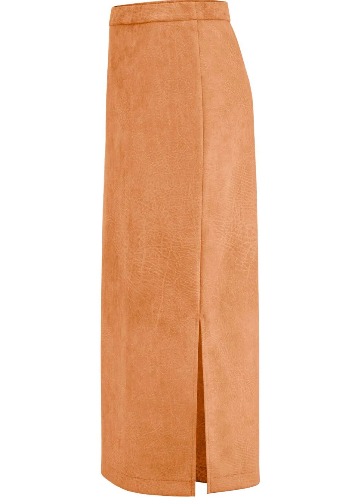 New KLAUS MODELLE MADE IN GERMANY Rock in gerader Schnittführung CAMEL