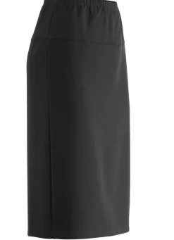 Outlet KLAUS MODELLE MADE IN GERMANY Rock in gerader Schnittführung SCHWARZ
