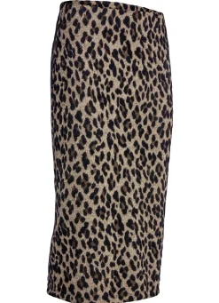 Online BADER Rock in Strick-Optik BEIGE-KHAKI-SCHWARZ