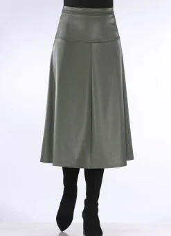 Online KLAUS MODELLE MADE IN GERMANY Rock in leichter Tellerform OLIV