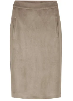 BADER Rock in Wildleder-Optik TAUPE