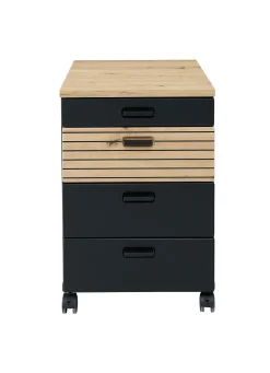 Sale BADER Rollcontainer schwarz-artisan