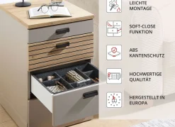 Outlet BADER Rollcontainer basalt-artisan