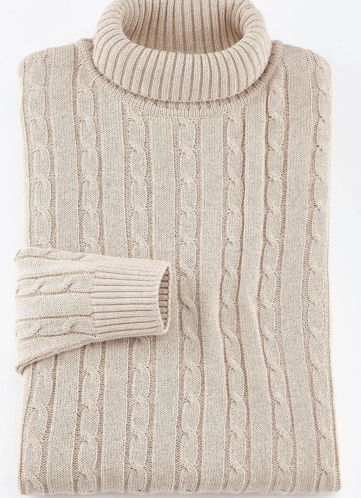 Sale BADER Rollkragenpullover in 5 Farben BEIGE
