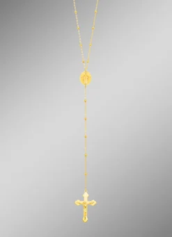 BADER Rosenkranz-Ankerkette aus Gold