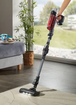 New ROWENTA RH2078 Akku-Handstaubsauger SCHWARZ-ROT