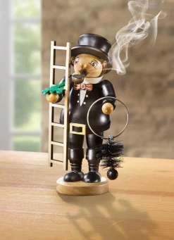 Outlet BADER Räuchermännchen aus Holz SCHWARZ