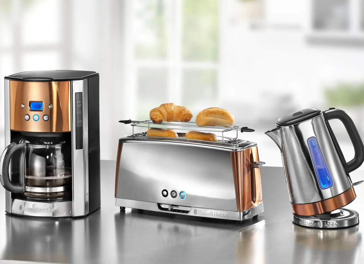 Sale RUSSELL HOBBS Russel Hobbs Frühstücksserie Luna KUPFER