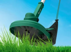 Best BADER RuWi Akku-Trimmer mit Fangnetz GRÜN-SCHWARZ-SILBER