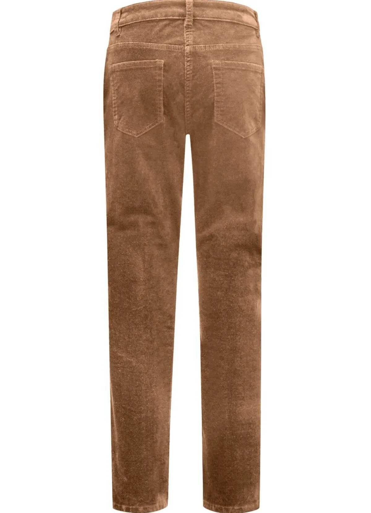Sale BADER Samtweiche Hose in 5-Pocket-Form CAMEL