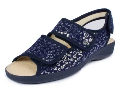 AEROSOFT Sandalette mit Klettverschlüssen MARINE