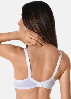 Outlet BADER Sassa Bügel-BH mit elastischer Spitze WEISS