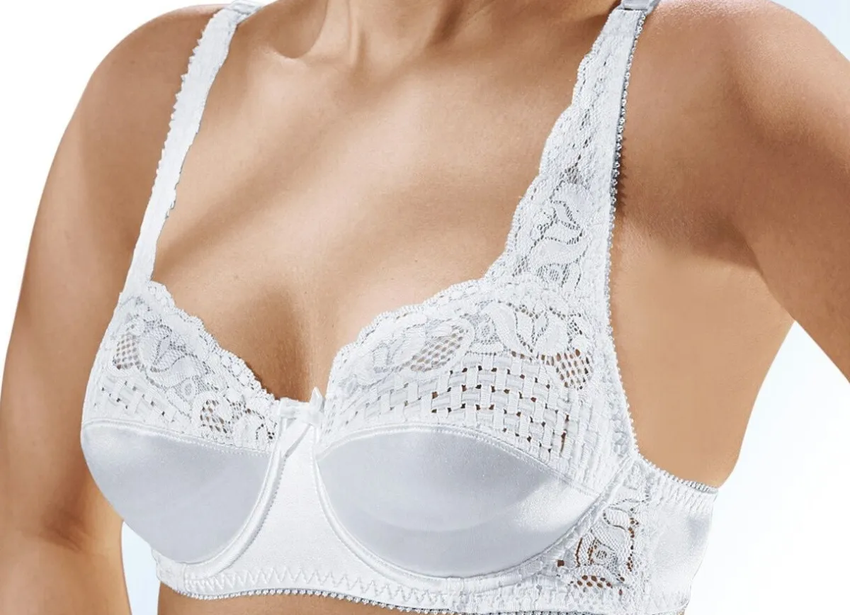 Discount SASSA Zweierpack Bügel-BH 1X WEISS, 1X SEKT