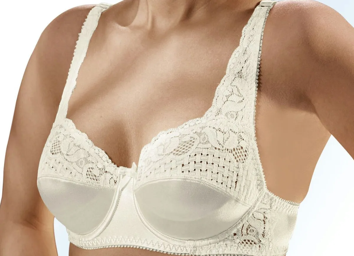 Discount SASSA Zweierpack Bügel-BH 1X WEISS, 1X SEKT