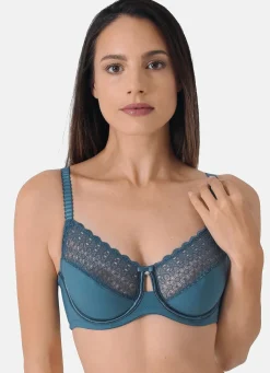 Outlet BADER Sassa Zweierpack Bügel-BH 1X INDIGO, 1X WEISS