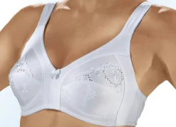 Online SASSA Zweierpack BH mit Lochstickerei in den Obercups 1X PUDER, 1X WEISS