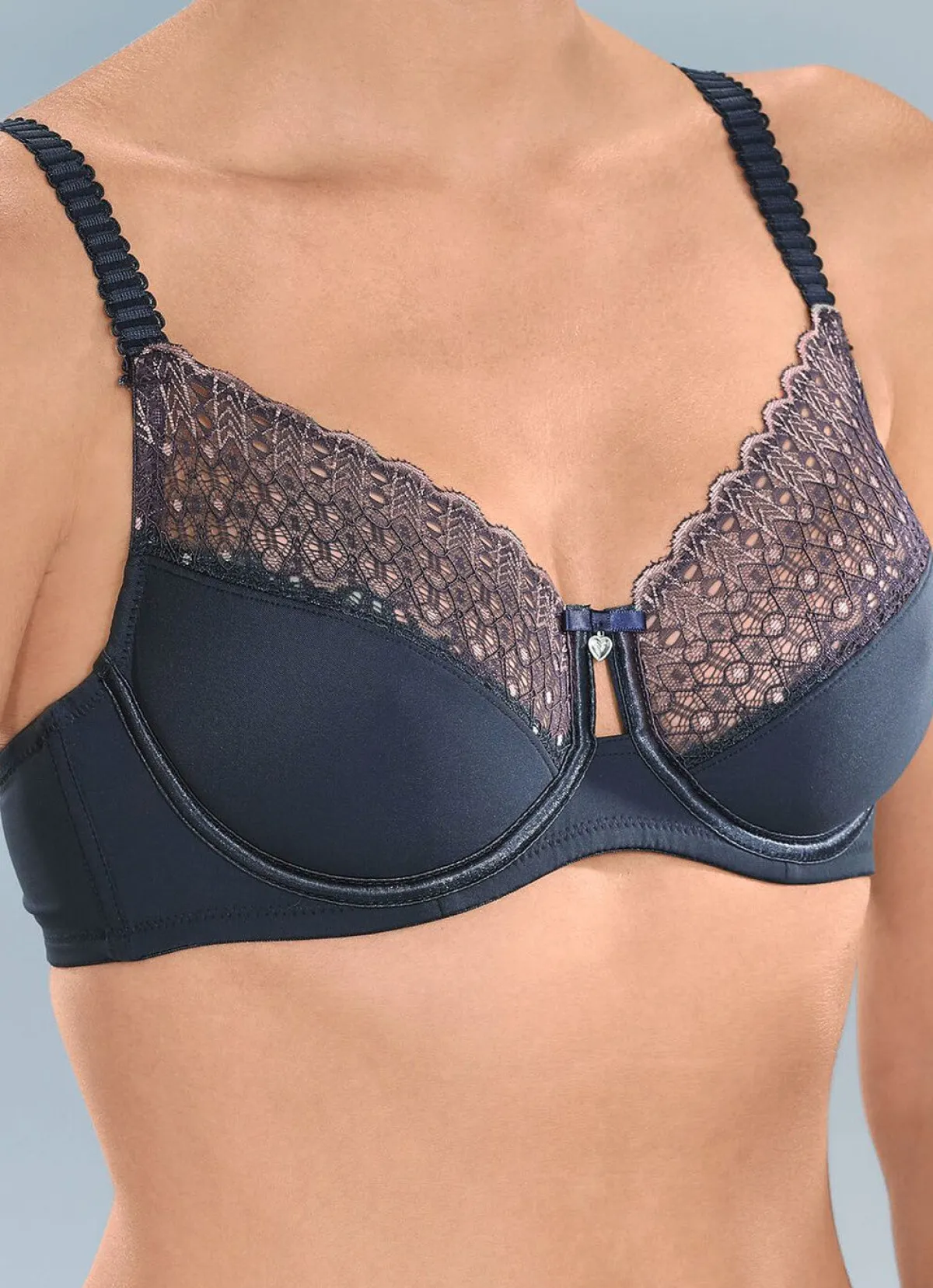Outlet BADER Sassa Zweierpack Bügel-BH 1X MARINE, 1X WEISS