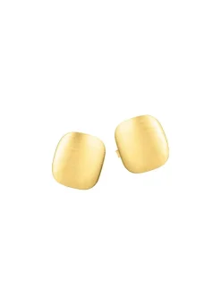 Best BADER Satinierte Ohrstecker aus Gold
