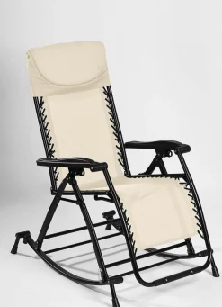 Discount BADER Schaukelstuhl 2in1 BEIGE