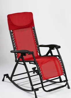 New BADER Schaukelstuhl 2in1 ROT