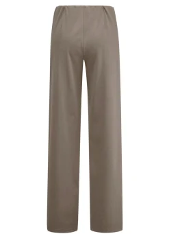 Hot KLAUS MODELLE MADE IN GERMANY Schicke Hose in bequemer Weite TAUPE MELIERT