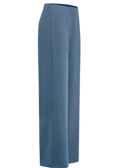 Discount KLAUS MODELLE MADE IN GERMANY Schicke Hose in bequemer Weite JEANSBLAU MELIERT