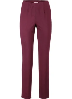 Online BADER Schicke Hose in bequemer Schlupfform BORDEAUX
