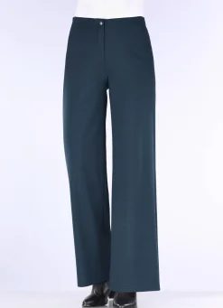 Best KLAUS MODELLE MADE IN GERMANY Schicke Hose in bequemer Weite MARINE
