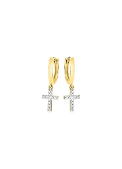 Clearance BADER Schicke Klappcreolen mit 2 Diamanten