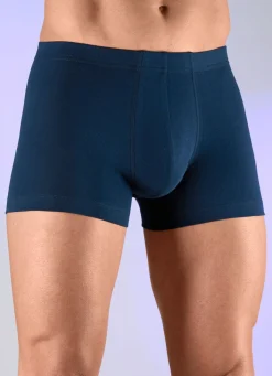 New BADER Schiesser Dreierpack Pants mit Dehnbund MARINE