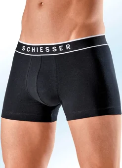 Discount SCHIESSER Dreierpack Pants mit Elastikbund 3X SCHWARZ