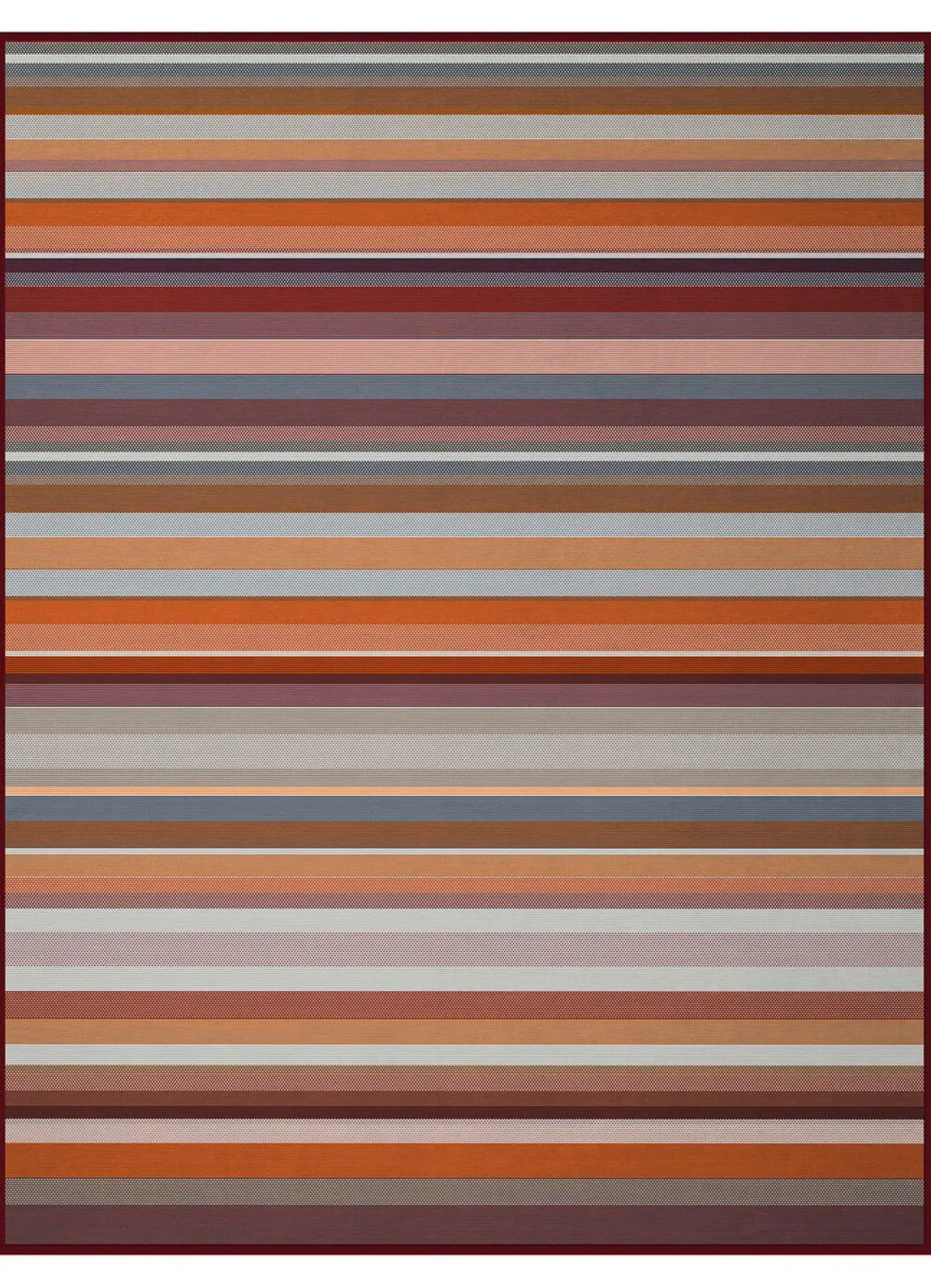 Hot BADER Schlafdecke mit Veloursbandeinfassung MULTICOLOR