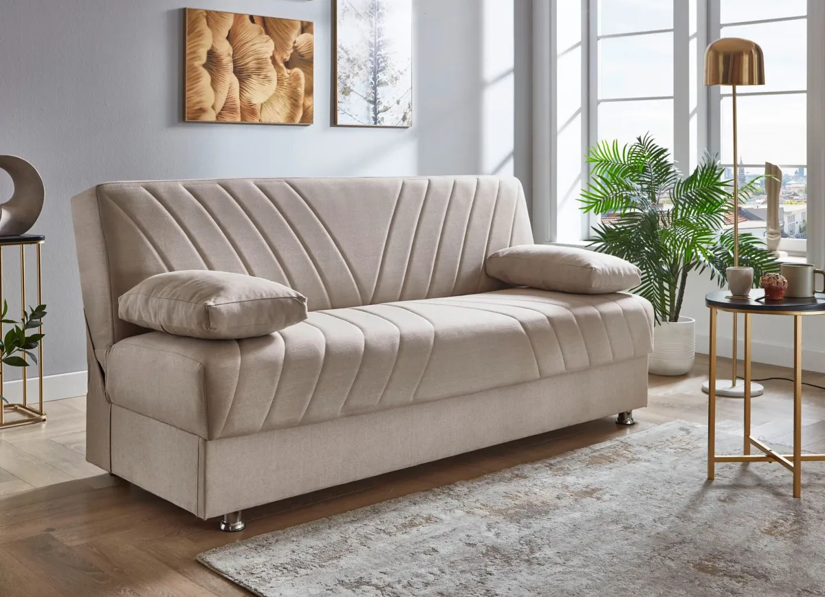 Clearance BADER Schlafsofa beige