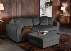 Discount BADER Schlafsofa mit bequemer Schaumstoffpolsterung ANTHRAZIT