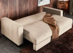 Best BADER Schlafsofa mit bequemer Schaumstoffpolsterung CREME