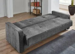 Online BADER Schlafsofa mit Bettkasten ANTHRAZIT