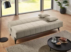New BADER Schlafsofa mit Kipp-Mechanismus creme