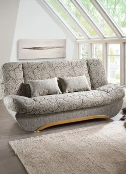 Outlet BADER Schlafsofa mit komfortabler Polsterung BEIGE