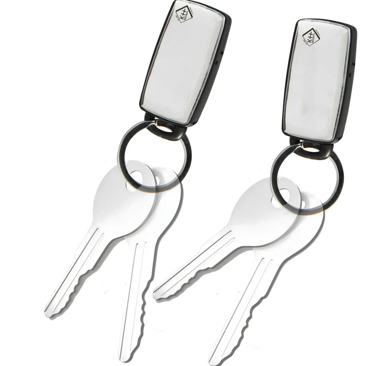 Hot BADER Schlüsselfinder, 2er-Set SILBER