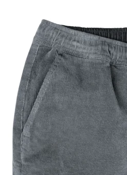 Discount BADER Schlupfcordhose mit Gummibund rundum in 3 Farben GRAU