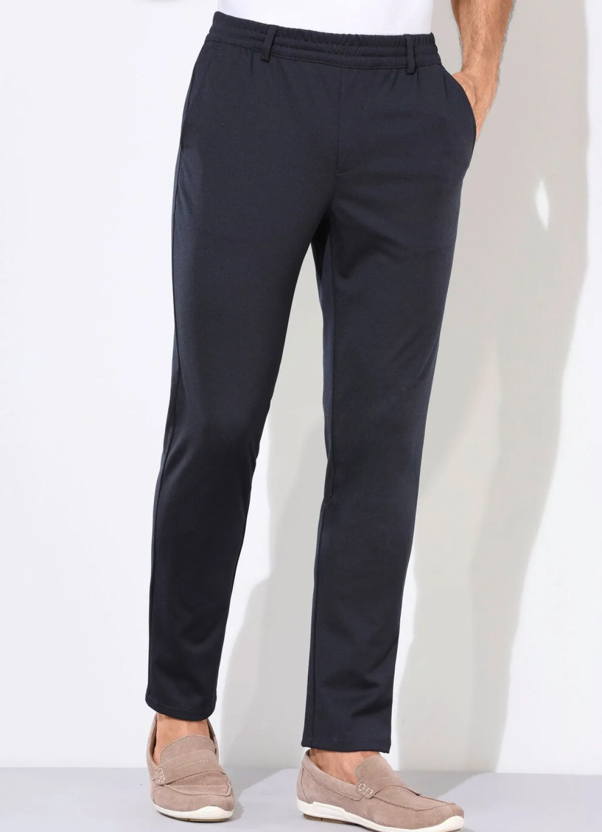 Clearance BADER Schlupfhose mit Gummibund in 3 Farben MARINE