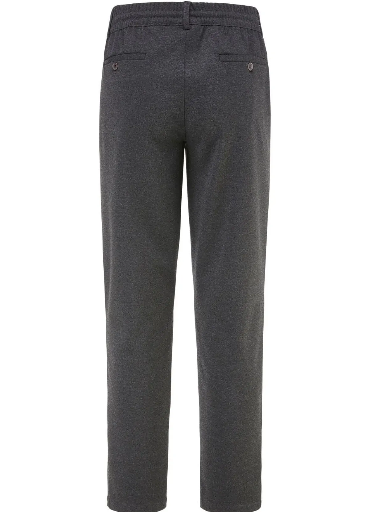Outlet BADER Schlupfhose mit Gummibund in 3 Farben ANTHRAZIT MELIERT