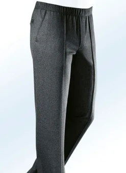New KLAUS MODELLE MADE IN GERMANY Schlupfhose von "Klaus Modelle" mit Gummibund in 5 Farben DUNKELGRAU