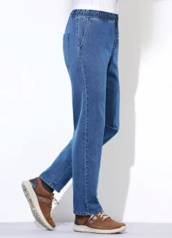 Hot BADER Schlupfjeans in 3 Farben HELLBLAU