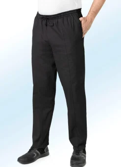 Outlet BADER Schlupfjeans mit Gummibund und Kordelzug in 4 Farben SCHWARZ
