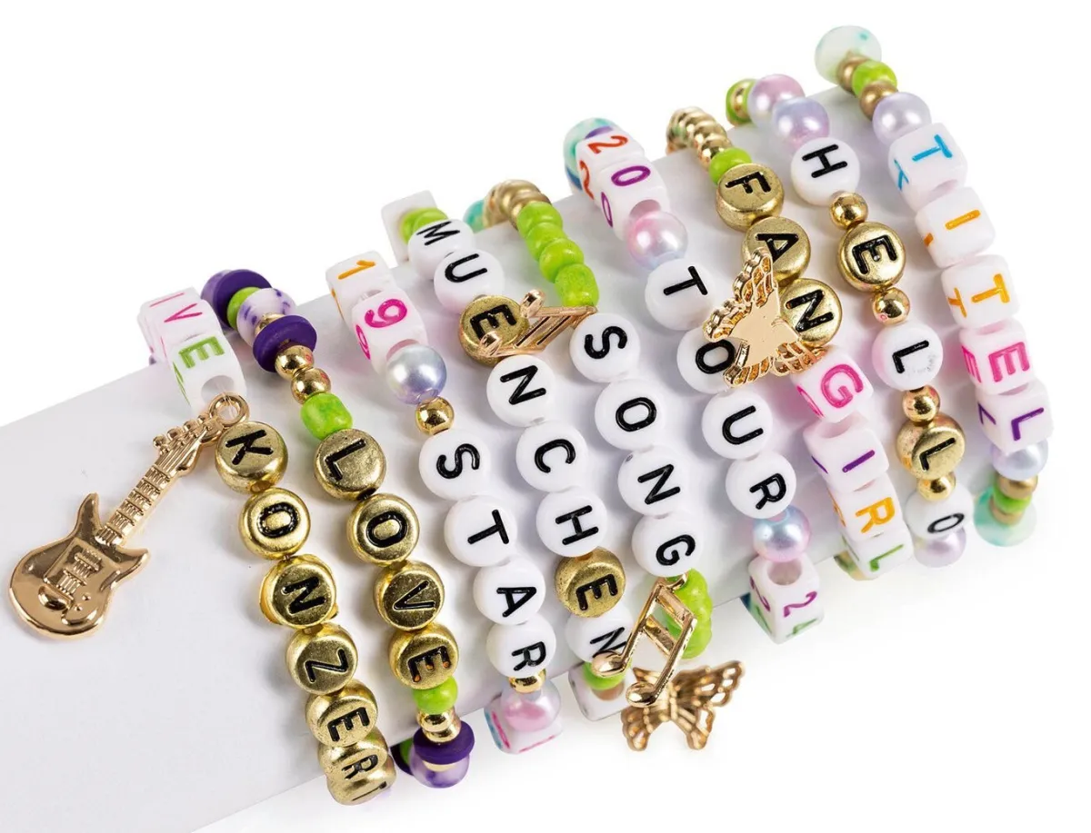 BADER Schmuck-Bastelset Armbänder BUNT
